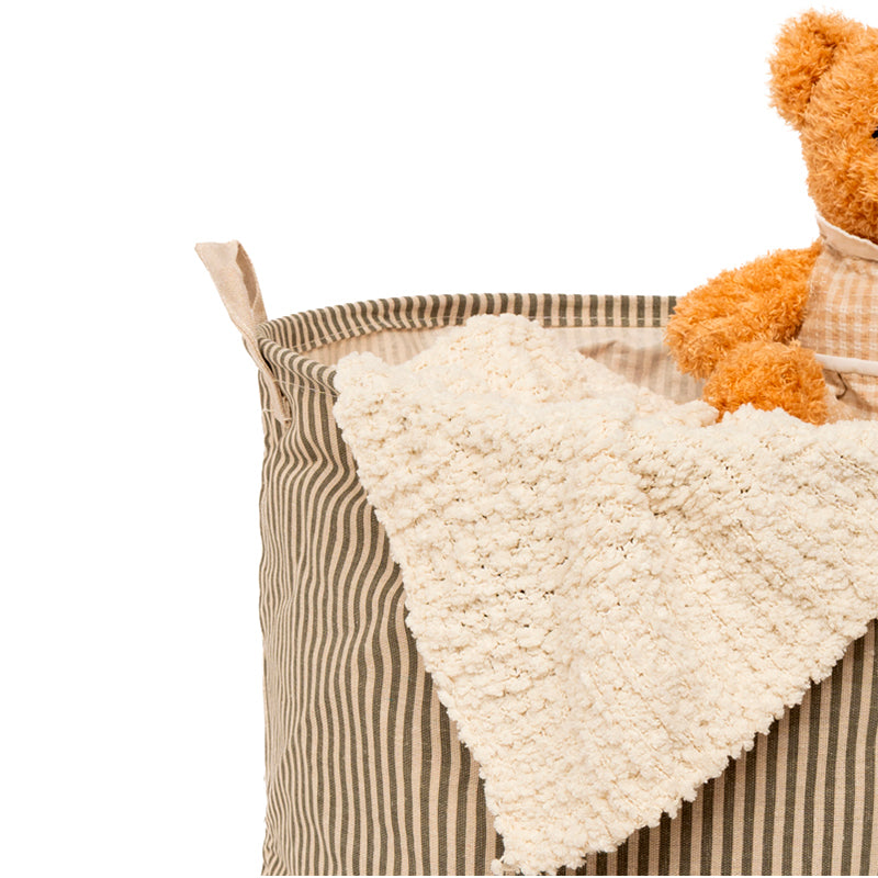 Cesto Para Ropa 40x50cm Canasto Con Asa Organizador Juguetes