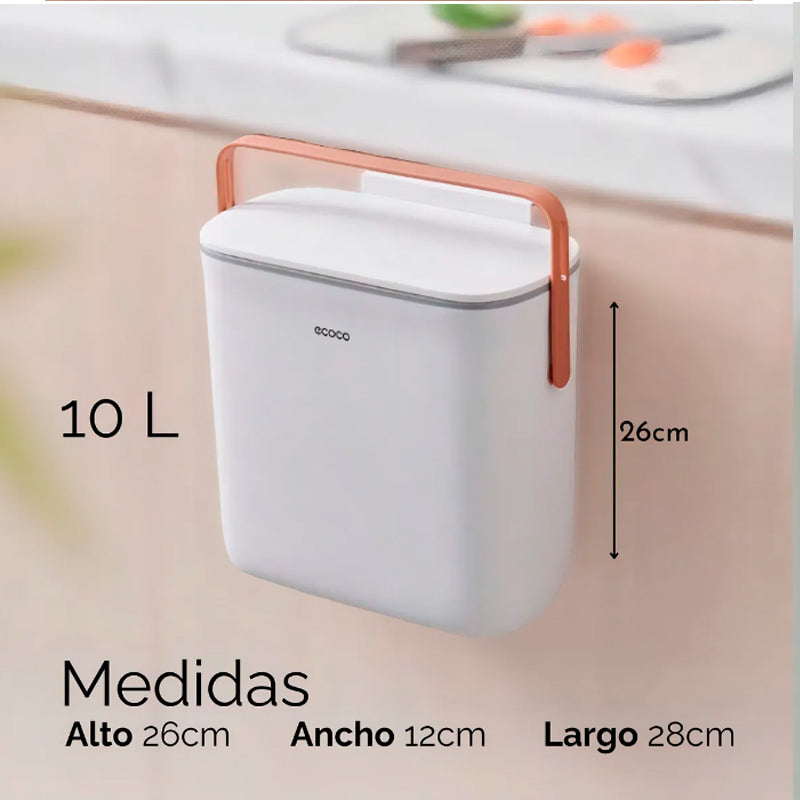 Basurero Para Cocina Colgante Papelera Contenedor