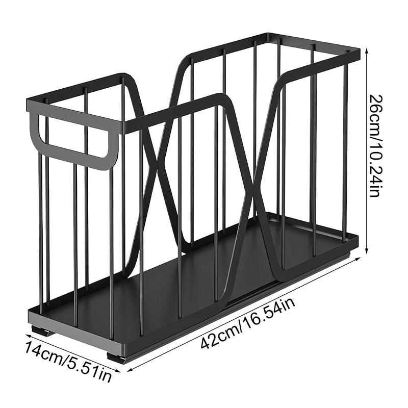 Organizador Extraible Bandeja Desplegable para Gabinetes De Cocina