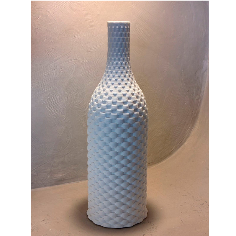 Jarron De Ceramica Para Decoracion Florero Texturizado