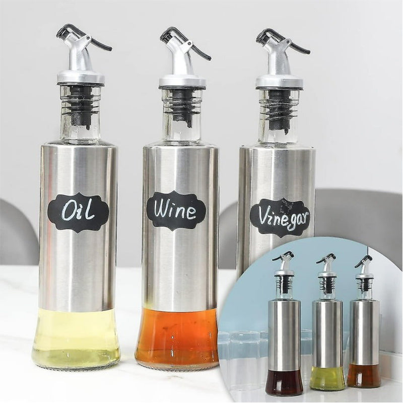 Alcuza Vidrio Botella Dispensador De Aceite, Vinagre /500ml
