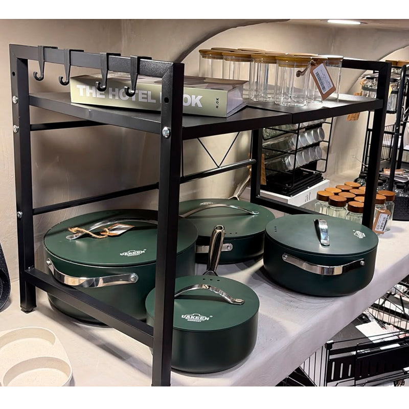 Estante Extensible Para Horno Microondas Rack Organizador Cocina 2 Niveles