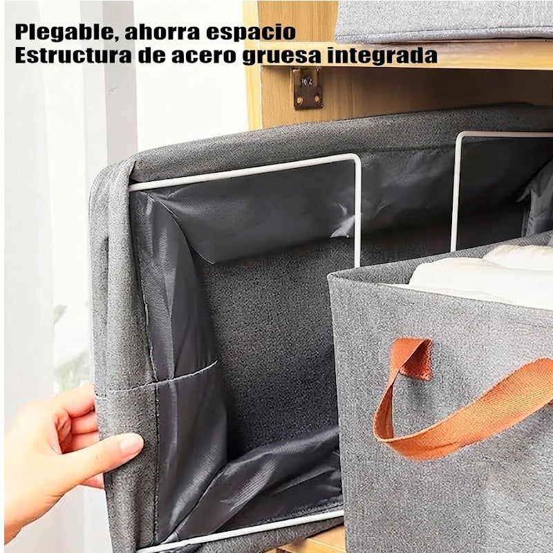 Bolsas Organizador Ropa Caja Plegable Con Asa Almacenamiento