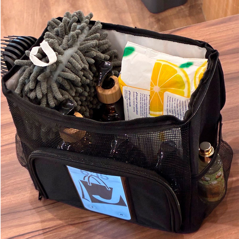 Bolso De Ducha Organizador De Articulos Personales Gimnasio Negro