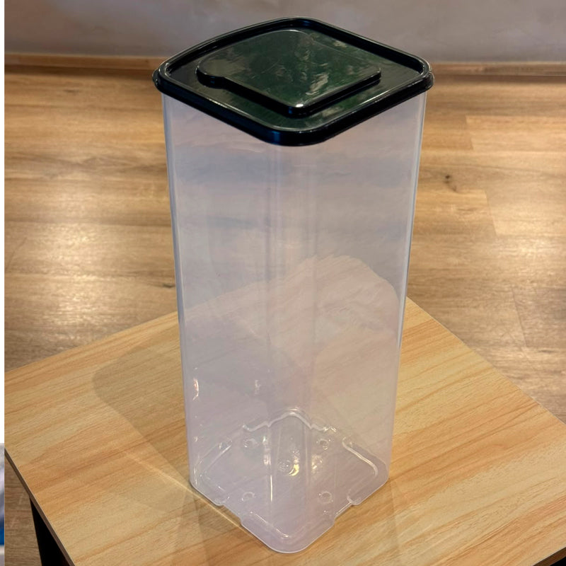 Recipiente Organizador de Plástico con Tapa Hermética para Pan Fresco