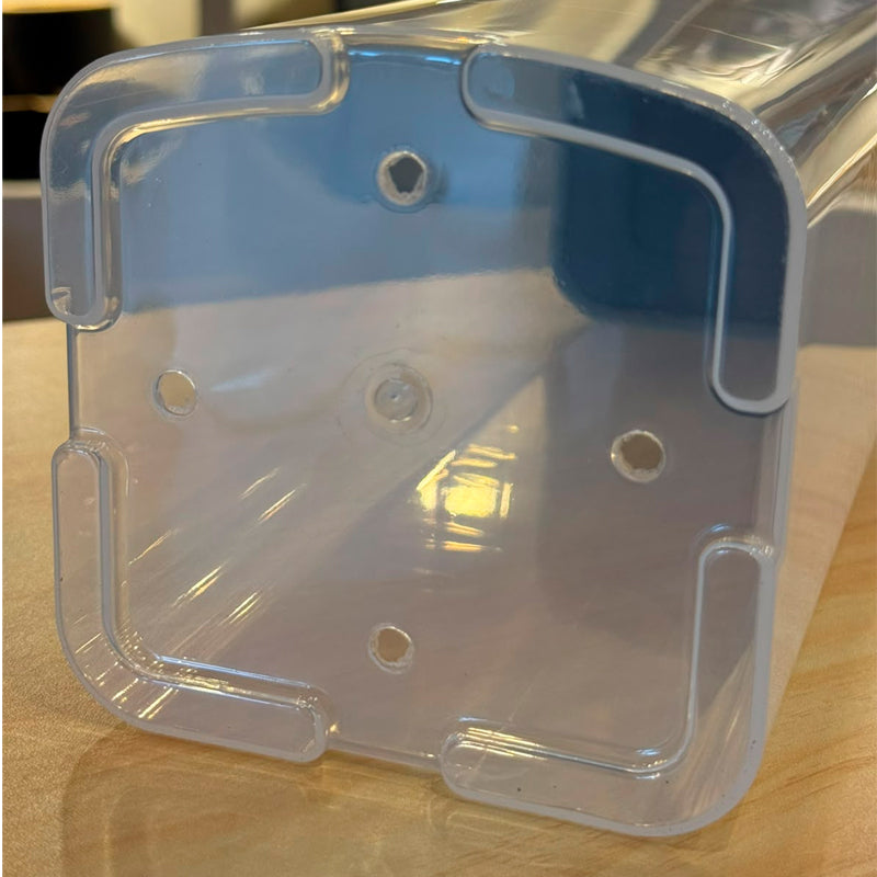 Recipiente Organizador de Plástico con Tapa Hermética para Pan Fresco