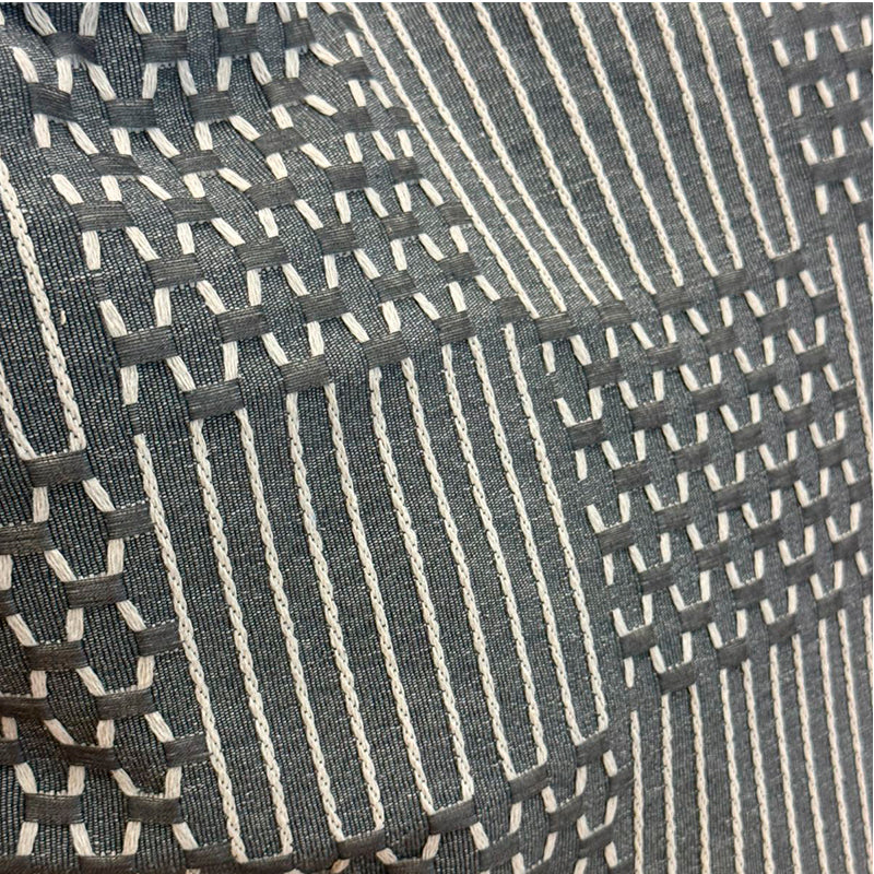 Funda De Cojin Boho Tejida Funda De Almohada De Sofa 45x45cm Gris