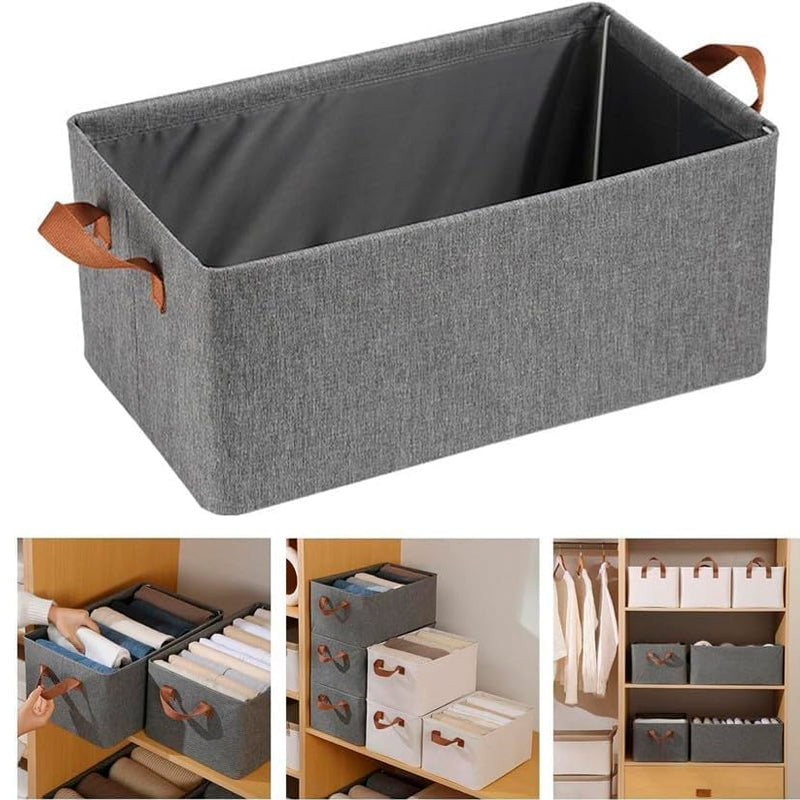 Bolsas Organizador Ropa Caja Plegable Con Asa Almacenamiento