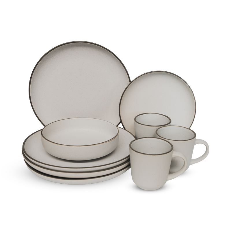 Set 16 Pcs Juego De Vajilla Completo Ceramica Wakeshome