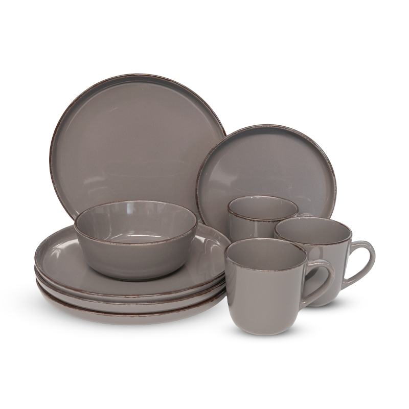 Set 16 Pcs Juego De Vajilla Completo Ceramica Wakeshome