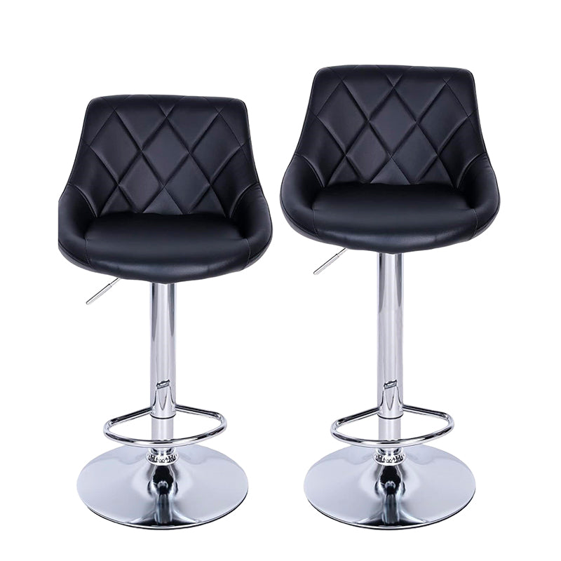 Taburete Casa Mayo A108 color negro de 81cm de alto x 2u