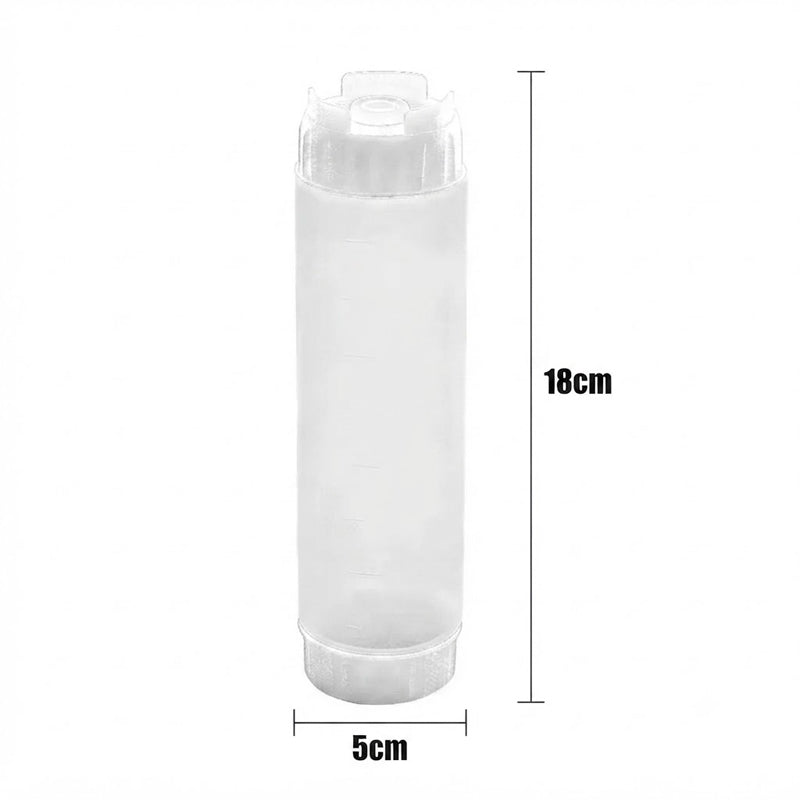 Pack 3 Dispensadores Salsa Salsero Plastico 360ml