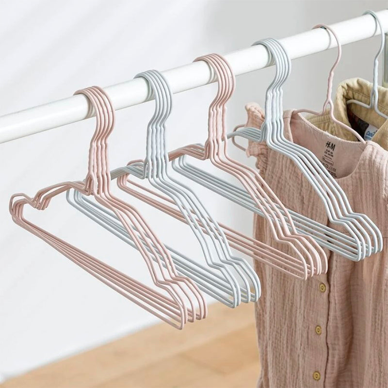 Colgadores De Ropa Wakeshome Set 32 Metalico Antideslizante