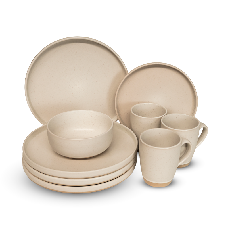 Set 16 Pcs Juego De Vajilla Completo Ceramica Wakeshome