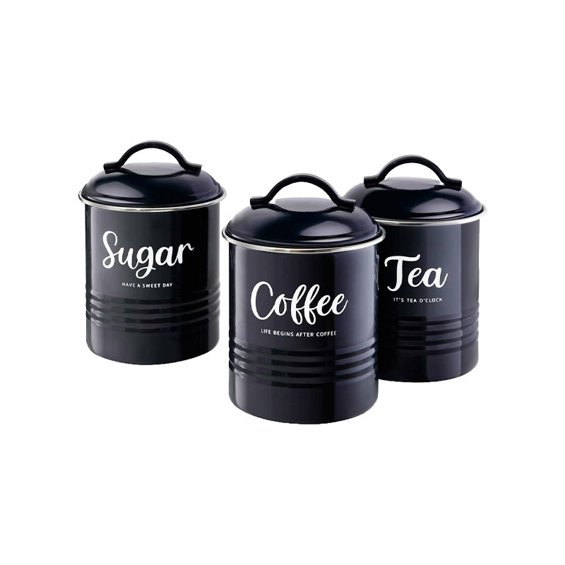 Set De Recipientes Para Té, Café Y Azúcar