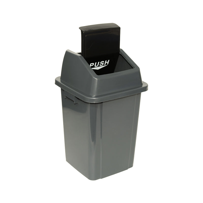 Basurero Con Tapa Abatible Durable y Práctico Hogar u Oficina