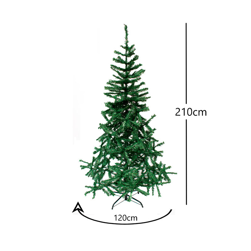 Adorno Árbol Navidad Decoración Arbolito Navideño 2.10mts 1000 ramas