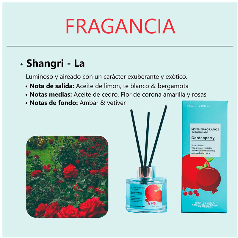 Difusor Ambiental Perfume De Varillas Aroma 100ml