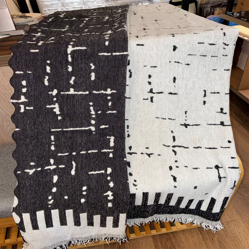 Frazada Reversible 2 en 1 Cubresofá Manta Premium De Living Dormitorio Sillon 180x230cm