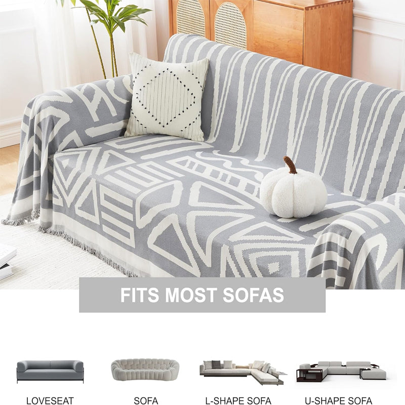 Manta Cubresofá Frazada Premium De Living Dormitorio Sillon 180x230cm