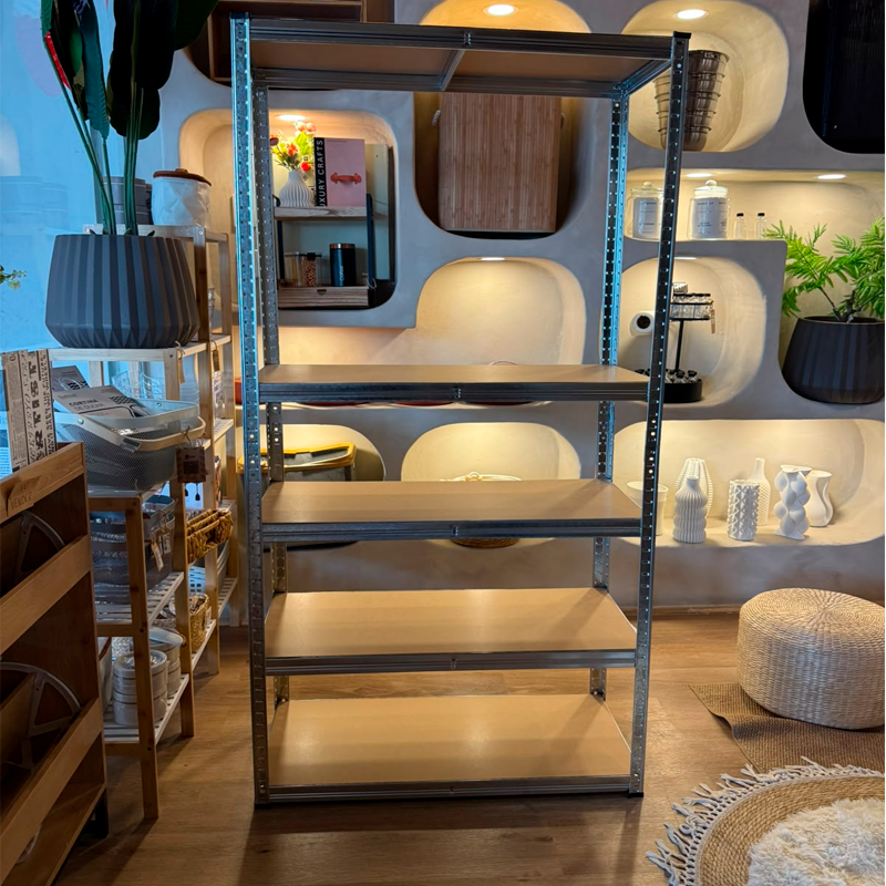 Estante Metálico 5 Niveles 180x90x40cm Rack Organizador