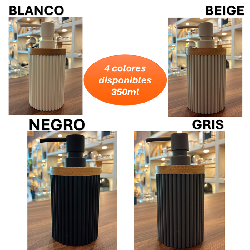 Dispensador De Jabon Locion Botella 350 Ml