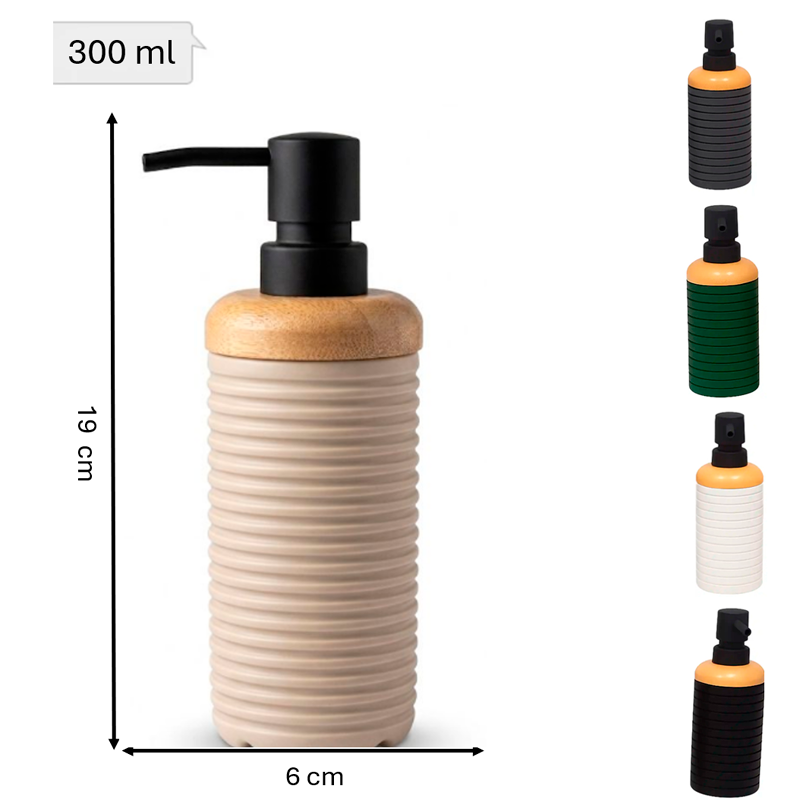 Dispensador De Jabon Locion Botella 300 Ml