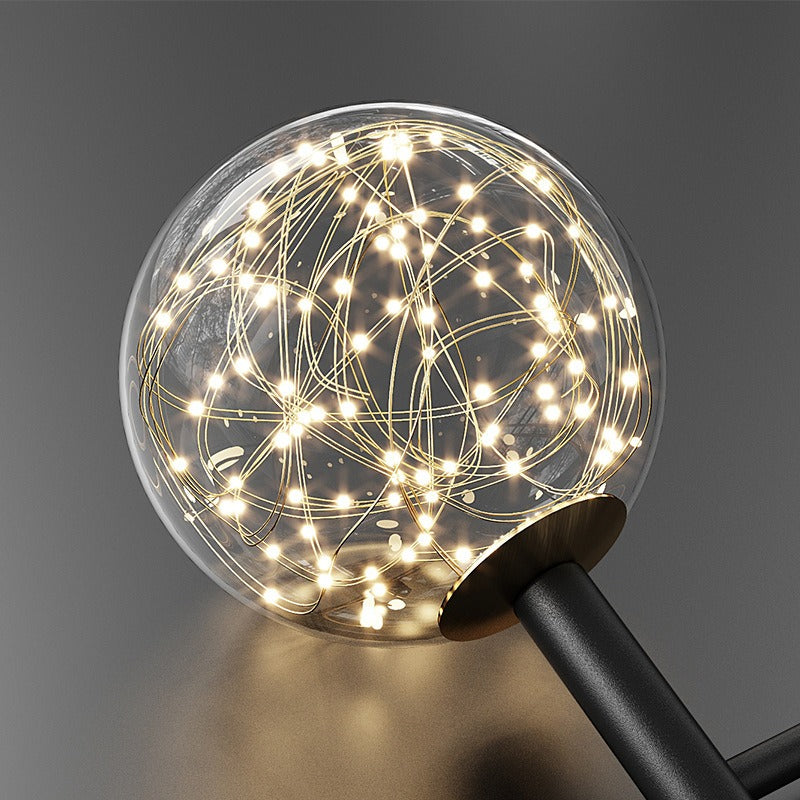 Lámpara De Techo Moderna Vintage Industrial Lampara Colgantes De Focos Led Wakeshome