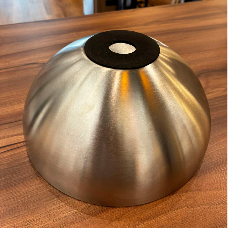 Tazon Bowl Acero Inoxidable Cuenco con Orificios de Inyeccion de Agua Fria Caliente