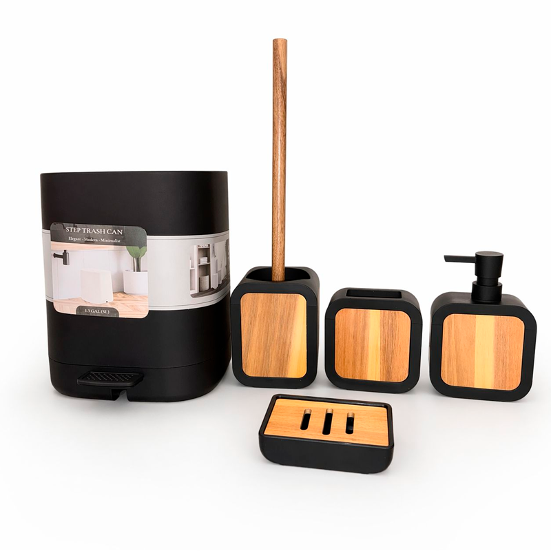 Juego de Accesorios para Baño Set de 5 Piezas