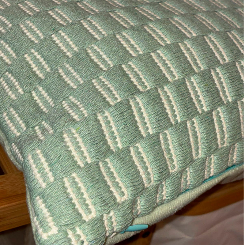 Funda de Cojín Boho Tejida Funda Almohadon Sofa 45x45cm
