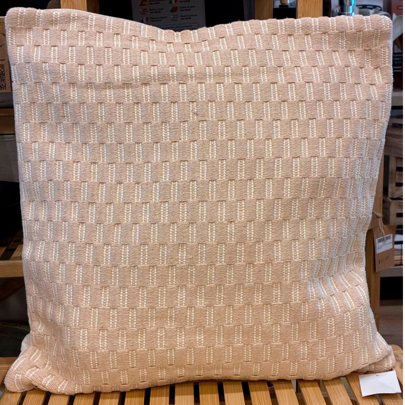 Funda de Cojín Boho Tejida Funda Almohadon Sofa 45x45cm