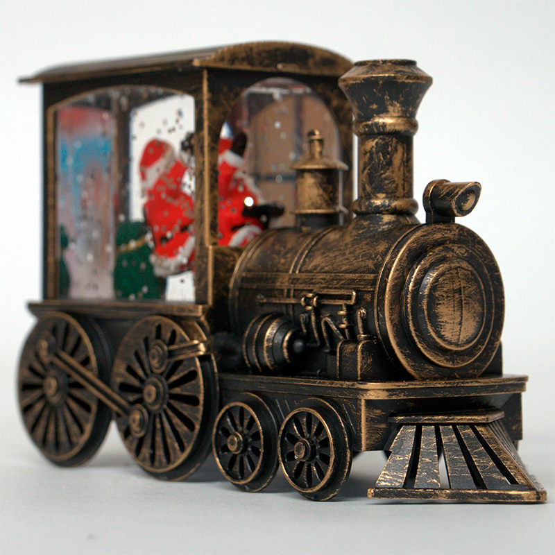 Tren De Navidad Con Luces Y Musica Adorno Navideño De Pascua
