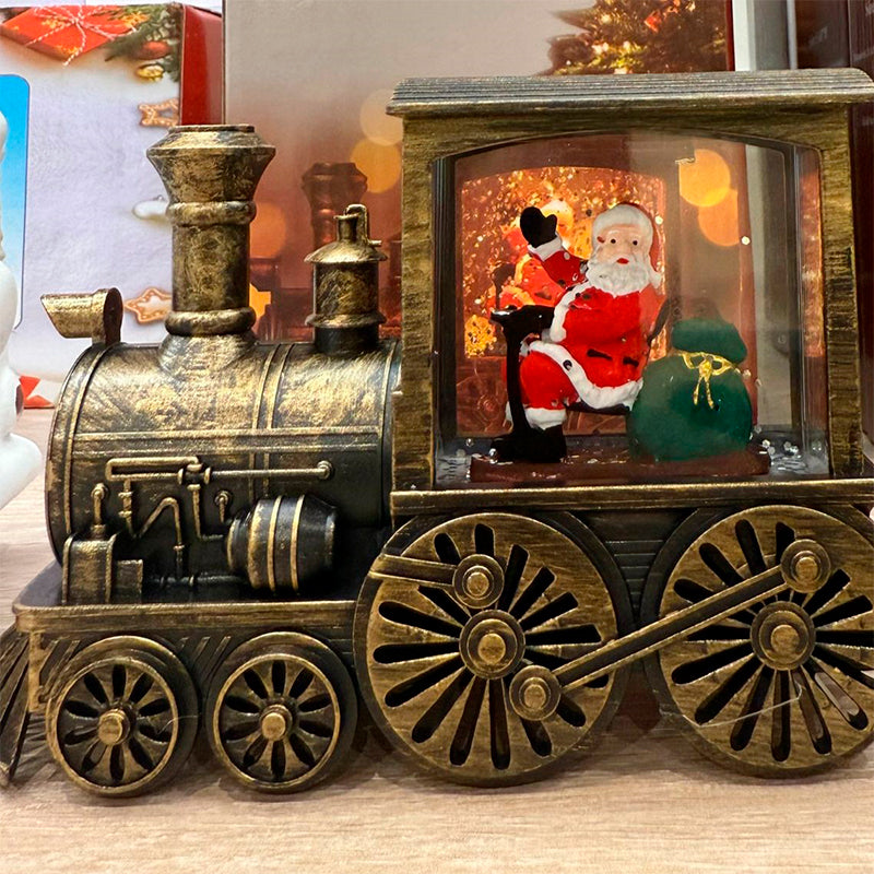Tren De Navidad Con Luces Y Musica Adorno Navideño De Pascua