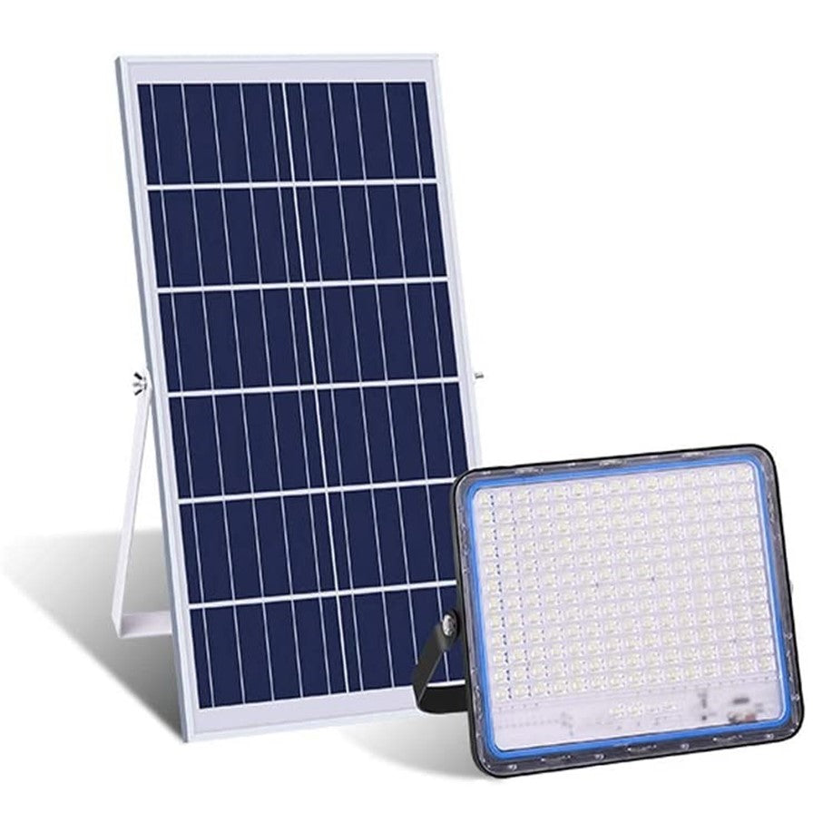 Luz Solar Exterior Con Sensor Movimiento Angulo Amplio 100w