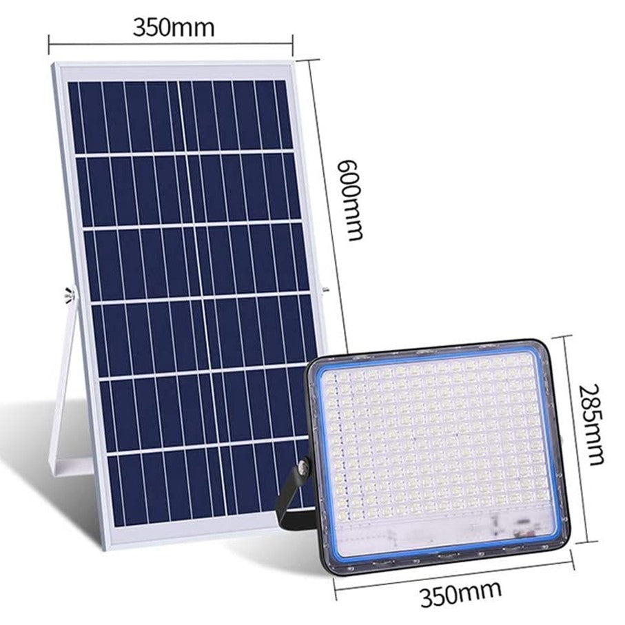 Luz Solar Exterior Con Sensor Movimiento Angulo Amplio 100w